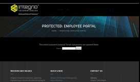 
							         Employee Portal | Integrio Technologies, Inpixon Federal								  
							    