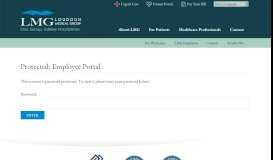 
							         Employee Portal – Loudoun Medical Group								  
							    