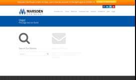 
							         Employee Portal « Marsden Services – Caring for your Workplace								  
							    