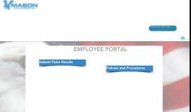 
							         Employee Portal - mason-technologies								  
							    