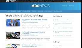 
							         Employee Portal | MDC News | Page 3 - Miami Dade College								  
							    