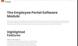 
							         Employee Portal Module - MYOB Advanced								  
							    