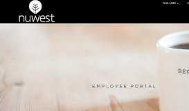 
							         Employee Portal Page - NuWest Group								  
							    