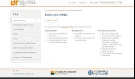 
							         Employee Portal – Pay - Human Resources								  
							    