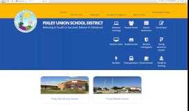 
							         Employee Portal - Pixley Union School District								  
							    