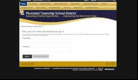 
							         Employee Portal - Plumsted Township School District								  
							    