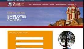 
							         Employee Portal Registration – Carroll County Ohio								  
							    