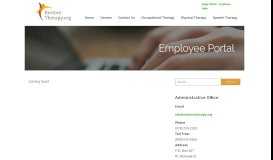 
							         Employee Portal – Restore Therapy								  
							    