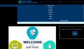 
							         Employee Portal | Saint Peter's HealthCare System | Saint Peter's ...								  
							    