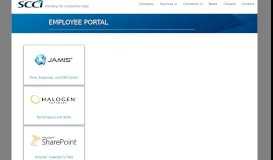 
							         Employee Portal - SCCI								  
							    
