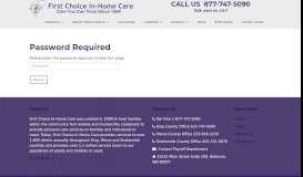 
							         Employee Portal - Secure Access for First Choice In-Home Care ...								  
							    