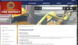 
							         Employee Portal | St. Lucie County Fire District, FL								  
							    