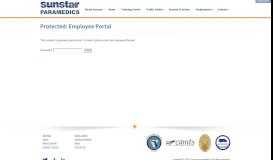 
							         Employee Portal | Sunstar Paramedics								  
							    