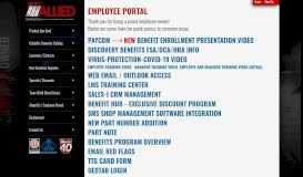 
							         Employee Portal - Team Allied								  
							    