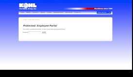 
							         Employee Portal | The KOHL Group, Inc.								  
							    
