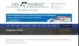
							         Employee Portal | USA Payroll NJ								  
							    