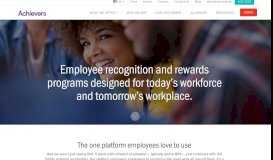 
							         Employee Recognition and Rewards Program | Achievers								  
							    