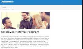 
							         Employee Referral Program | ApplicantPro								  
							    