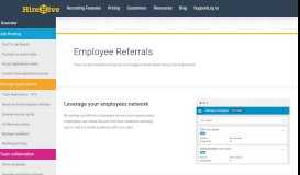
							         Employee Referrals Portal | HireHive Recruiting Software								  
							    