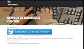 
							         Employee Resource Center - Army MWR								  
							    