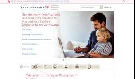 
							         Employee Resources at Home for Bank of America Employees								  
							    