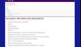 
							         Employee Resources - DoDEA								  
							    