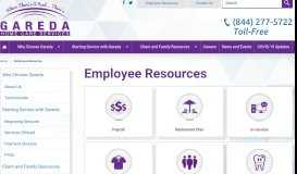 
							         Employee Resources - Gareda								  
							    