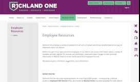 
							         Employee Resources / Home - Richland County School District One								  
							    