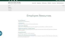 
							         Employee Resources | Huntington University, a Christian college of ...								  
							    