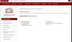 
							         Employee Resources - Ridgewood Public Schools								  
							    