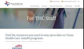 
							         Employee Resources | Texas Health Care								  
							    