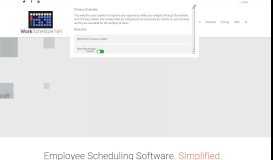 
							         Employee Scheduling Software | WorkSchedule.Net								  
							    