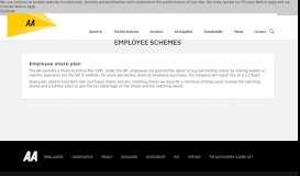 
							         Employee schemes – AA plc								  
							    
