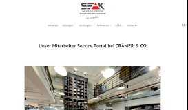 
							         Employee Self Service bei Crämer & Co | Jetzt lesen auf www.seak.de								  
							    