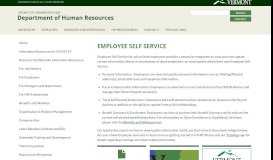 
							         Employee Self Service | Department of Human Resources								  
							    