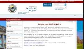 
							         Employee Self-Service - Douglas County Human Resources								  
							    