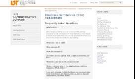 
							         Employee Self Service (ESS) Applications - IRIS Administrative Support								  
							    