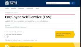 
							         Employee Self Service (ESS) - Bath								  
							    
