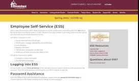 
							         Employee Self-Service (ESS) | intranet.bloomu.edu								  
							    