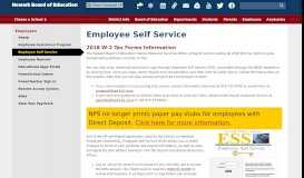 
							         Employee Self Service - Newark Board of Education								  
							    