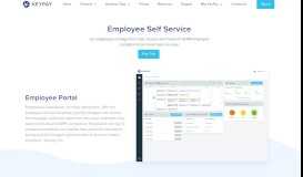 
							         Employee Self Service | Payroll on the go - KeyPay UK Payroll								  
							    