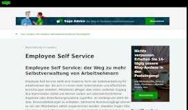 
							         Employee Self Service: Personaldaten selbst verwalten - Sage								  
							    