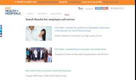 
							         employee self service | Search Results | NYC Health + Hospitals								  
							    