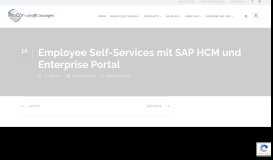 
							         Employee Self-Services mit SAP HCM und Enterprise Portal – iProCon								  
							    