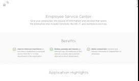 
							         Employee Service Center | ServiceNow								  
							    