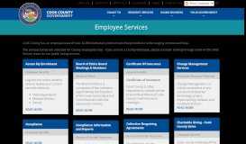 
							         Employee Services - Cook County								  
							    