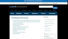 
							         Employee Services | Current Employees | Clark County ...								  
							    