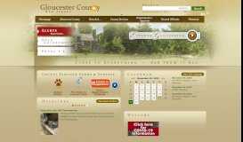 
							         Employee Services - Gloucester County, NJ. Website								  
							    