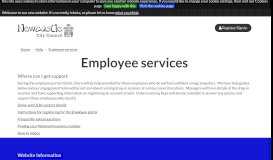 
							         Employee services | Newcastle City Council								  
							    