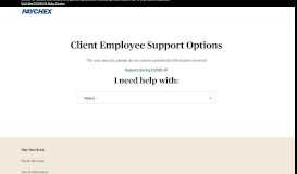 
							         Employee Support | Paychex								  
							    